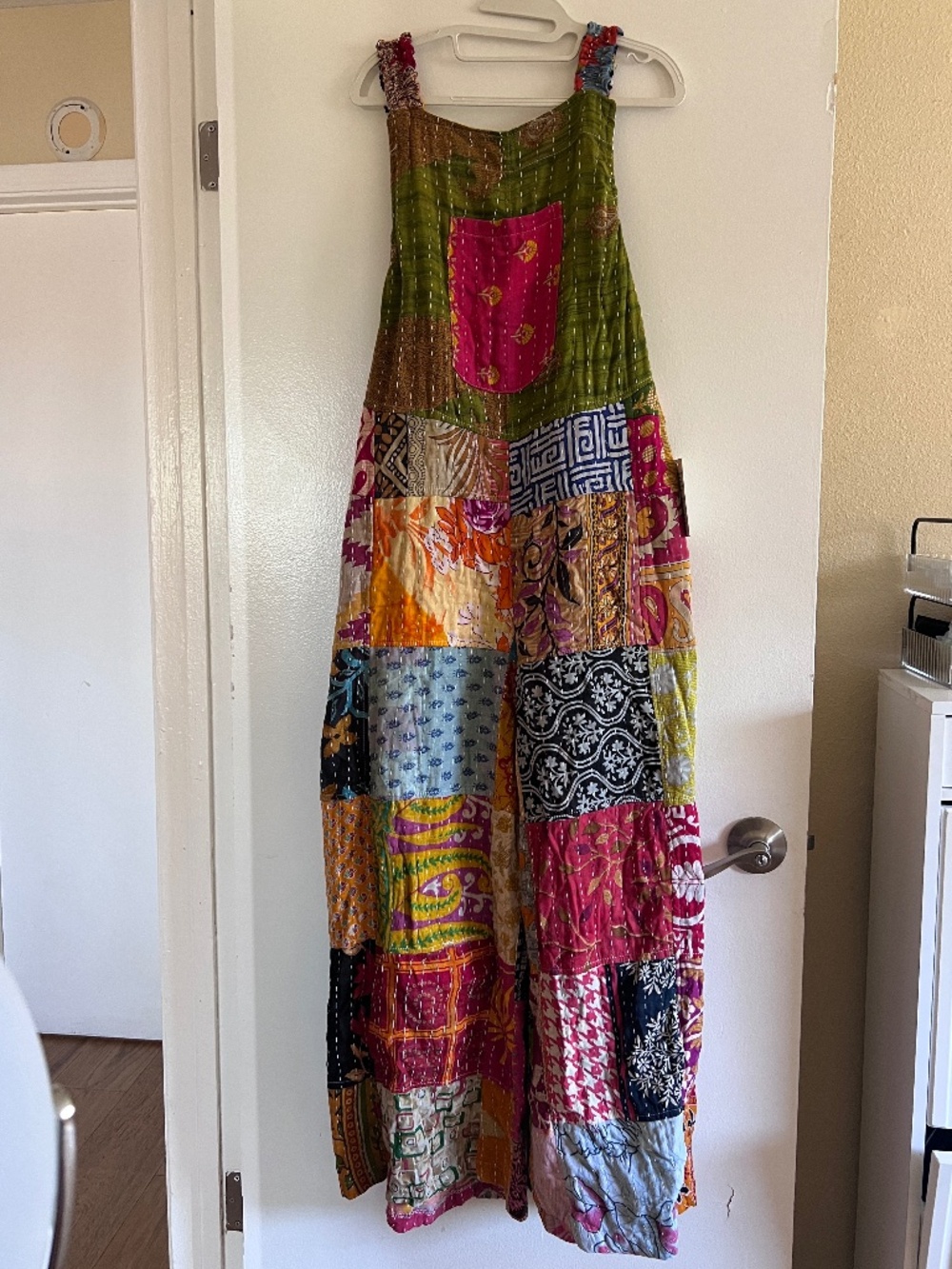 Kathmandu Multicolor Patchwork Boho Jumpsuit